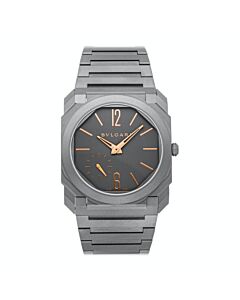 Men's Octo Finissimo Titanium Grey Dial Watch