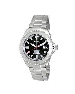 Men's ON05515 Stainless Steel Black Dial Watch