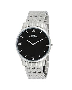 Men's ON5562 SS Series Stainless Steel Black Dial Watch