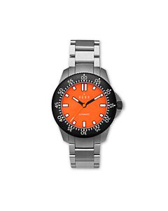 Men's Open Water Automatics Stainless Steel Orange Dial Watch