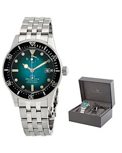 Men's Orient Star Stainless Steel Green Dial Watch