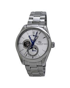 Men's Orient Star Stainless Steel White Dial Watch