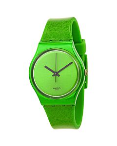 Men's Originals Deep Shine Green Silicone Green Dial Watch