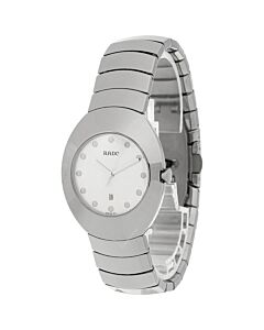 Men's Ovation Ceramic Silver Dial Watch