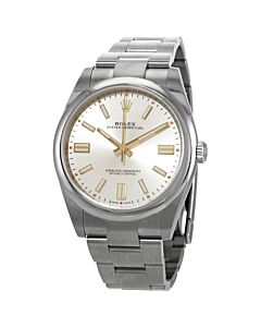 Men's Oyster Perpetual Stainless Steel Silver Dial Watch