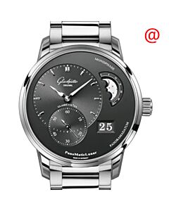 Men's PanoMaticLunar Stainless Steel Grey Dial Watch