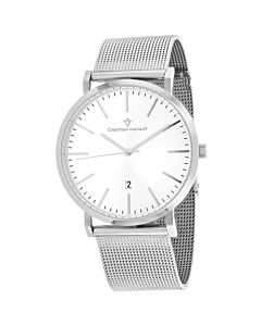Men's Paradigm Stainless Steel Silver-tone Dial Watch