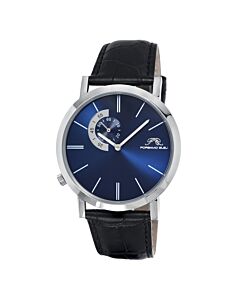 Men's Parker Leather Blue Dial Watch