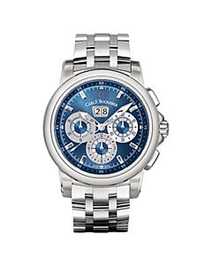 Men's Patravi Chronograph Stainless Steel Blue Dial Watch