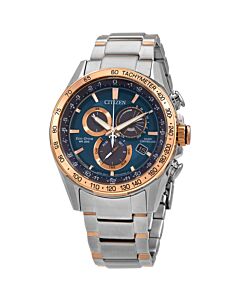 Mens-PCAT-Chronograph-Stainless-Steel-Blue-Dial-Watch