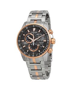 Men's PCAT Chronograph Stainless Steel Grey Dial Watch