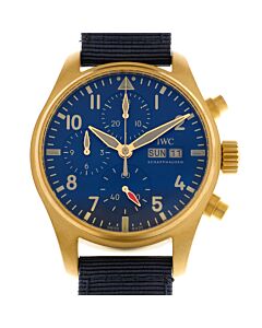 Men's Pilots Chronograph Nylon Blue Dial Watch