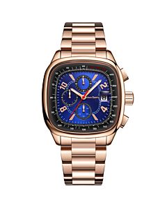Men's Polaris Chronograph Stainless Steel Blue Dial Watch