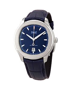 Men's Polo S (Alligator) Leather Blue Dial Watch
