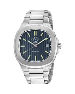 Men's Potente Stainless Steel Blue Dial Watch