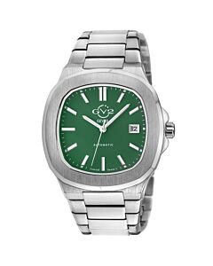 Men's Potente Stainless Steel Green Dial Watch