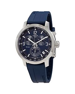 Men's PRC 200 Chronograph Rubber Blue Dial Watch