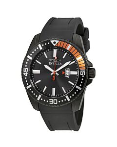 Men's Pro Diver Polyurethane Black Dial Watch