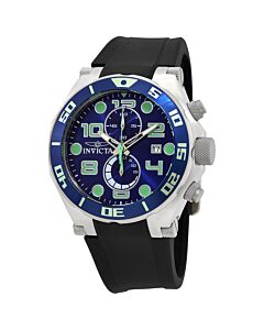 Men's Pro Diver Polyurethane Blue Dial Watch