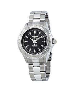 Men's Pro Diver Automatic Stainless Steel Black Dial