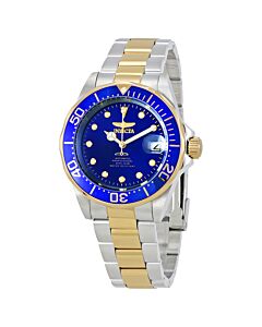 Men's Pro Diver Auto Two-Tone Stainless Steel Silver-Tone Dial