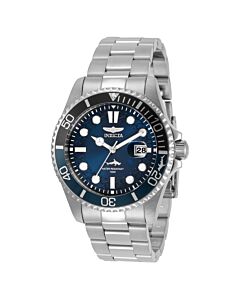 Men's Pro Diver Stainless Steel Blue Dial