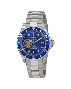 Men's Pro Diver Automatic Stainless Steel Blue Dial Stainless Steel