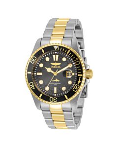 Men's Pro Diver Stainless Steel Charcoal Dial