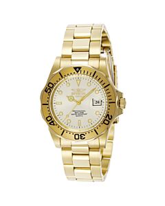Men's Pro Diver 18K Gold Plated Steel Champagne Dial