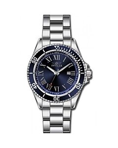 Men's Pro Diver Stainless Steel Navy Dial Watch