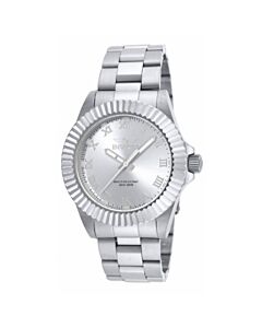 Men's Pro Diver Stainless Steel Silver Dial Watch