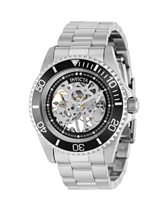 Men's Pro Diver Stainless Steel Silver-tone Dial Watch