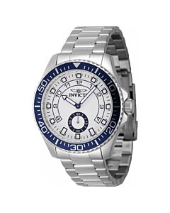 Men's Pro Diver Stainless Steel White Dial Watch