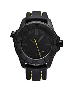 Men's Professional Diver Rubber Black Dial Watch