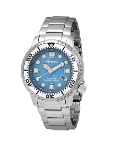 Men's Promaster Dive Stainless Steel Light Blue Dial Watch