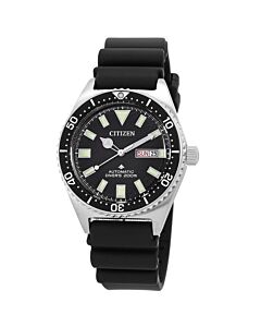 Men's Promaster Diver Rubber Black Dial Watch
