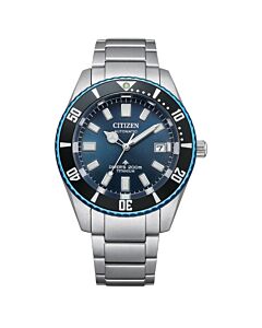 Men's Promaster Marine Stainless Steel Blue Dial Watch