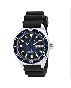 Men's Promaster Rubber Blue Dial Watch