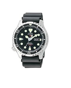 Men's Promaster Sea Rubber Black Dial Watch