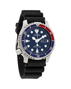 Men's Promaster Silicone Blue Dial Watch