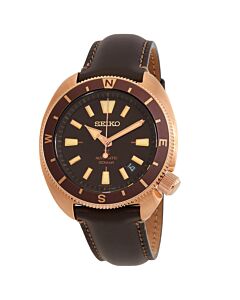 Men's Prospex Leather Brown Dial Watch