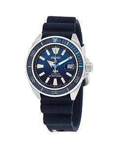 Men's Prospex Sea Silicone Blue Dial Watch