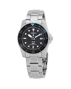 Men's Prospex Stainless Steel Black Dial Watch