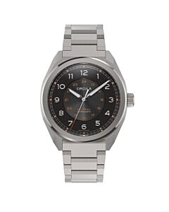 Men's Protrail Stainless Steel Black Dial Watch
