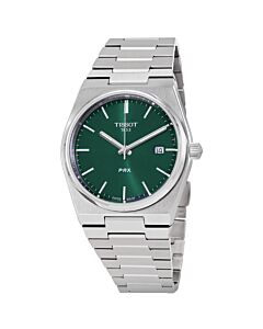 Men's PRX T-Classic Stainless Steel Green Dial Watch