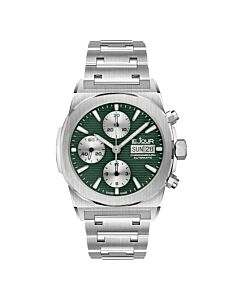 Men's Rally Monte-Carlo Chronograph Stainless Steel Green Dial Watch