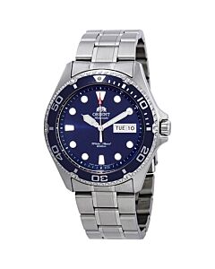 Men's Ray II Stainless Steel Blue Dial