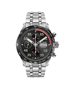 Men's Rd Chrono Chronograph Stainless Steel Black Dial Watch