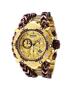 Men's Reserve Chronograph Stainless Steel 1 Gold Dial Watch