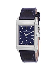 Men's Reverso Tribute Duoface Leather Watch